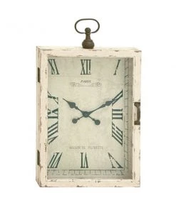 Grayson Lane Analog Rectangle Wall Standard Clock - 34-in x 20-in