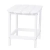 Grayson Lane Square Outdoor End Table - 18.89-in W X 17.91-in L