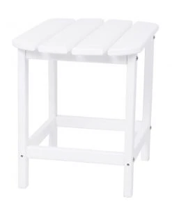 Grayson Lane Square Outdoor End Table - 18.89-in W X 17.91-in L