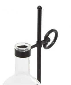 Grayson Lane 15-in x 7-in Contemporary Vase - Clear Metal -GRAYSON LANE shop 330861494 AlternateImage2 l