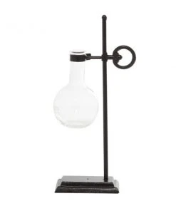 Grayson Lane 15-in x 7-in Contemporary Vase - Clear Metal -GRAYSON LANE shop 330861494 AlternateImage4 l