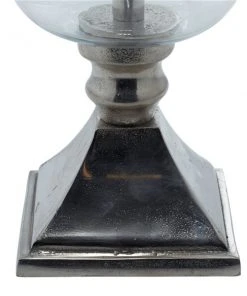 Grayson Lane 17-in x 6-in Traditional Candle Holder - Silver Aluminum -GRAYSON LANE shop 330861497 AlternateImage3 l