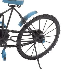 Grayson Lane 12-in x 18-in Vintage Sculpture - Grey Metal Motorcycle -GRAYSON LANE shop 330861507 AlternateImage2 l