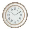 Grayson Lane Analog Round Wall Standard Clock - 24-in x 24-in