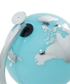 Grayson Lane 10-in x 5-in Modern Decorative Globe - Silver Ceramic -GRAYSON LANE shop 330861521 AlternateImage2 l