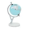Grayson Lane 10-in x 5-in Modern Decorative Globe - Silver Ceramic