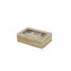 Grayson Lane Set of 2 9-in x 3-in Light Brown Natural Jewelry Box - Wood
