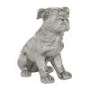 Grayson Lane 11-in x 11-in Glam Sculpture - Silver Ceramic Dog