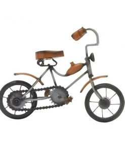 Grayson Lane 8-in x 10-in Vintage Bicycle Sculpture - Multi Coloured Metal