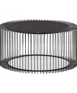 Grayson Lane 15-in x 32-in Contemporary Coffee Table - Black Metal -GRAYSON LANE shop 330861547 AlternateImage7 l