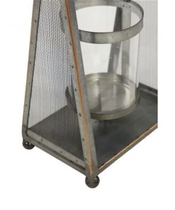 Grayson Lane 16-in x 8-in Industrial Candlestick Holders -Grey Iron -GRAYSON LANE shop 330861553 AlternateImage4 l