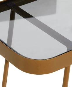 Grayson Lane Grayson Lane 32-in x 32-in Modern Console Table - Gold Metal -GRAYSON LANE shop 330861560 AlternateImage3 l