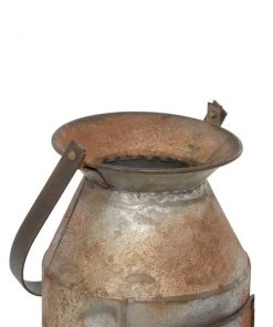 Grayson Lane 19-in x 8-in Rustic Candle Holder Lantern - Grey Iron -GRAYSON LANE shop 330861579 AlternateImage4 l