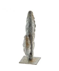 Grayson Lane 12-in x 7-in Eclectic Sculpture - Grey Metal Cactus -GRAYSON LANE shop 330861591 AlternateImage3 l