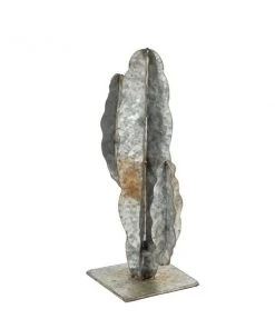 Grayson Lane 12-in x 7-in Eclectic Sculpture - Grey Metal Cactus -GRAYSON LANE shop 330861591 AlternateImage4 l
