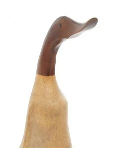Grayson Lane Set of 2 17-in, 11-in Brown Coastal Duck Sculpture - Bamboo -GRAYSON LANE shop 330861592 AlternateImage2 l