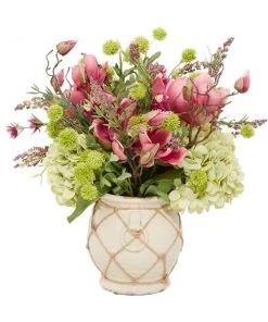 Grayson Lane 22-in x 20-in Natural Artificial Foliage - Multi Coloured Plastic and Ceramic -GRAYSON LANE shop 330861597 AlternateImage4 l