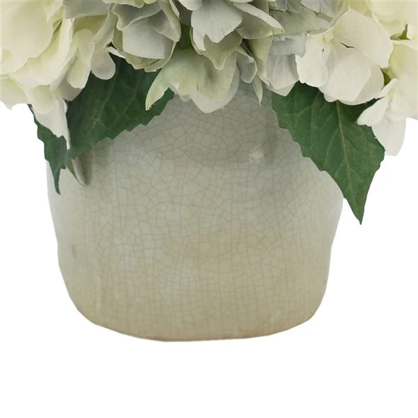 Grayson Lane 8-in x 11-in Natural Artificial Foliage - Teal Plastic and Ceramic 4 Grayson Lane 8-in x 11-in Natural Artificial Foliage - Teal Plastic and Ceramic - Image 4