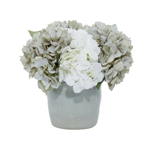 Grayson Lane 8-in x 11-in Natural Artificial Foliage - Teal Plastic and Ceramic 5 Grayson Lane 8-in x 11-in Natural Artificial Foliage - Teal Plastic and Ceramic - Image 5