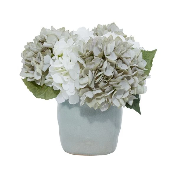 Grayson Lane 8-in x 11-in Natural Artificial Foliage - Teal Plastic and Ceramic 1 Grayson Lane 8-in x 11-in Natural Artificial Foliage - Teal Plastic and Ceramic