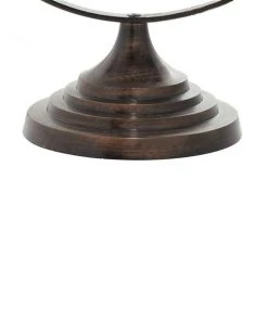 Grayson Lane 17-in x 19-in Industrial Globe - Black Aluminum -GRAYSON LANE shop 330861602 AlternateImage3 l