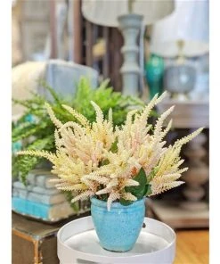 Grayson Lane 17-in x 17-in Natural Artificial Foliage - Cream Plastic and Ceramic 7 Grayson Lane 17-in x 17-in Natural Artificial Foliage - Cream Plastic and Ceramic -GRAYSON LANE shop 330861606 AlternateImage1 l