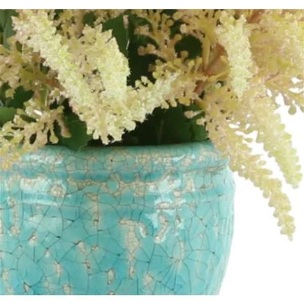 Grayson Lane 17-in x 17-in Natural Artificial Foliage - Cream Plastic and Ceramic 2 Grayson Lane 17-in x 17-in Natural Artificial Foliage - Cream Plastic and Ceramic - Image 2