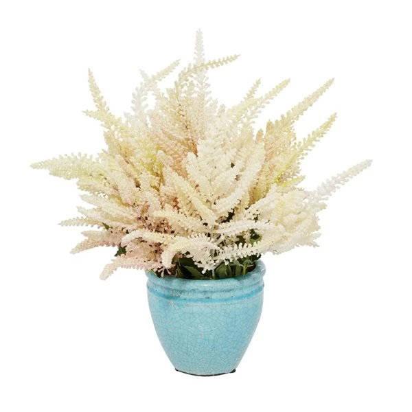 Grayson Lane 17-in x 17-in Natural Artificial Foliage - Cream Plastic and Ceramic 1 Grayson Lane 17-in x 17-in Natural Artificial Foliage - Cream Plastic and Ceramic