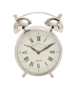 Grayson Lane Analog Round Tabletop Standard Clock - 7-in x 3-in