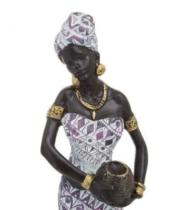 Grayson Lane Set of 2 13-in x 3-in Eclectic Sculptures - Multi Poly Stone -GRAYSON LANE shop 330861625 AlternateImage2 l