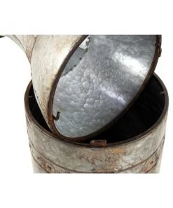 Grayson Lane Set of 3 43-in, 33-in, 25-in Farmhouse Vase - Grey Metal 7 Grayson Lane Set of 3 43-in, 33-in, 25-in Farmhouse Vase - Grey Metal -GRAYSON LANE shop 330861632 AlternateImage2 l