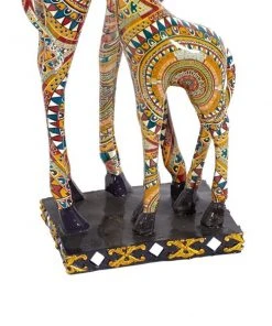 Grayson Lane 16-in x 6-in Eclectic Sculpture - Brown Poly Stone Giraffe -GRAYSON LANE shop 330861640 AlternateImage2 l