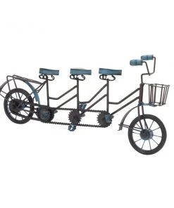 Grayson Lane 10-in x 20-in Vintage Sculpture - Blue Metal Bicycle 7 Grayson Lane 10-in x 20-in Vintage Sculpture - Blue Metal Bicycle -GRAYSON LANE shop 330861650 AlternateImage3 l