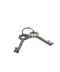 Grayson Lane 2-in x 2-in Grey Industrial Lock and Key - Metal -GRAYSON LANE shop 330861654 AlternateImage2 l