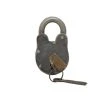 Grayson Lane 2-in x 2-in Grey Industrial Lock and Key - Metal