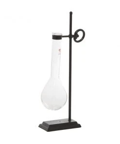 Grayson Lane 17-in x 7-in Contemporary Vase - Clear Metal