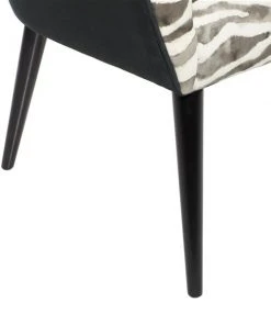 Grayson Lane 29-in x 32-in Contemporary Accent Chair - Black Wood -GRAYSON LANE shop 330861663 AlternateImage4 l