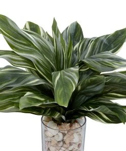 Grayson Lane 27-in x 19-in Natural Artificial Foliage - Green Plastic and Ceramic -GRAYSON LANE shop 330861668 AlternateImage2 l
