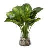 Grayson Lane 13-in x 14-in Natural Artificial Foliage - Green Plastic and Ceramic