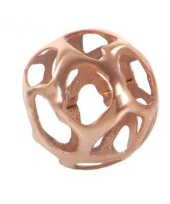 Grayson Lane Set of 3 8-in, 6-in, 4-in Copper Contemporary Orbs & Vase Filler -Aluminum -GRAYSON LANE shop 330861696 AlternateImage4 l