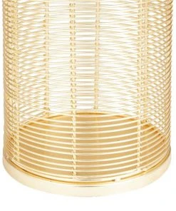 Grayson Lane 9-in x 8-in Glam Lantern - Gold Iron -GRAYSON LANE shop 330861697 AlternateImage4 l