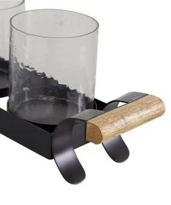 Grayson Lane Set of 2 12.75-in, 21.25-in Candle Holder - Black Metal 7 Grayson Lane Set of 2 12.75-in, 21.25-in Candle Holder - Black Metal -GRAYSON LANE shop 330861702 AlternateImage3 l