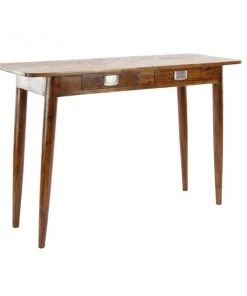 Grayson Lane 30-in x 45-in Modern Console Table - Natural Brown Wood