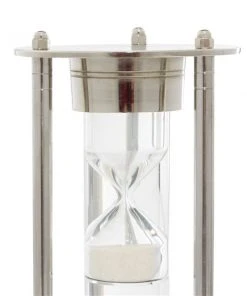 Grayson Lane 12-in x 4-in x 4-in Contemporary Timer - Silver Aluminum 7 Grayson Lane 12-in x 4-in x 4-in Contemporary Timer - Silver Aluminum -GRAYSON LANE shop 330861719 AlternateImage2 l