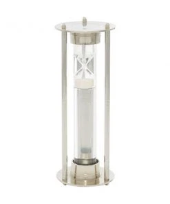 Grayson Lane 12-in x 4-in x 4-in Contemporary Timer - Silver Aluminum 9 Grayson Lane 12-in x 4-in x 4-in Contemporary Timer - Silver Aluminum -GRAYSON LANE shop 330861719 AlternateImage4 l