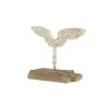 Grayson Lane 16-in x 18-in Vintage Sculpture - Beige Resin Wings