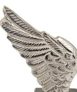 Grayson Lane Set of 2 10-in x 5-in Contemporary Bookends - Silver Aluminium -GRAYSON LANE shop 330861733 AlternateImage2 l