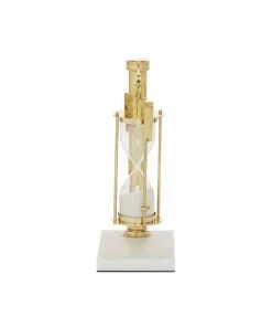 Grayson Lane 11-in x 7-in x 4-in Glam Timer - Gold Brass -GRAYSON LANE shop 330861736 AlternateImage4 l