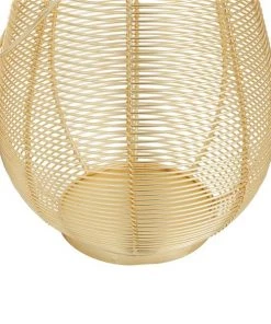 Grayson Lane 11-in x 8-in Glam Lantern - Gold Iron -GRAYSON LANE shop 330861755 AlternateImage4 l