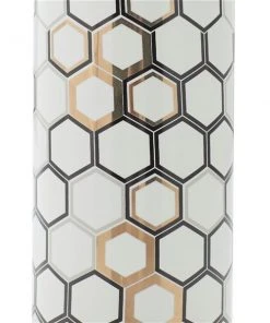 Grayson Lane Set of 2 4-in x 9-in Contemporary Vase - White Dolomite -GRAYSON LANE shop 330861759 AlternateImage2 l